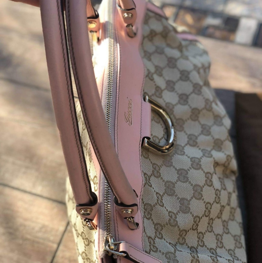 Sold-Authentic Gucci Tote Bag - Picture 5 of 8